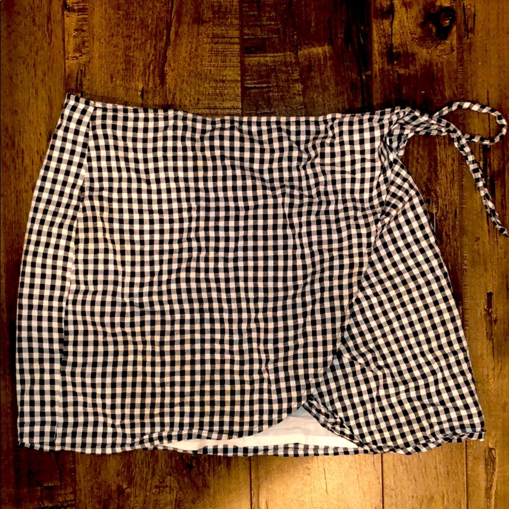Madewell wrap skirt